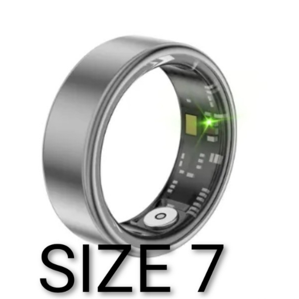 Smart Ring - Black Size 7
